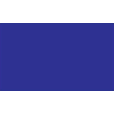 3 x 5" Dark Blue Inventory Rectangle Labels
