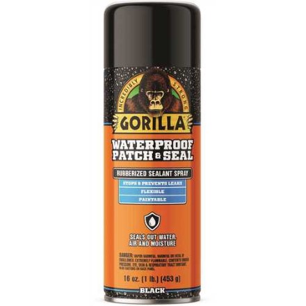 16 oz. Gorilla<span class='rtm'>®</span> Waterproof Patch and Seal Spray - Black