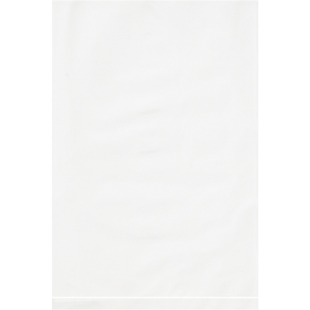 6 x 9" - 2 Mil White Flat Poly Bags