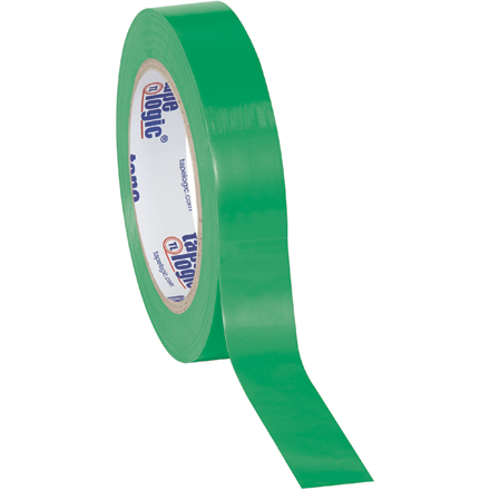 1" x 36 yds. Green Tape Logic<span class='rtm'>®</span> Solid Vinyl Safety Tape