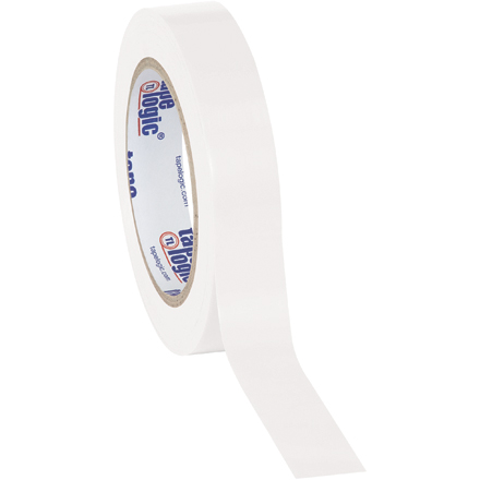 1" x 36 yds. White (3 Pack) Tape Logic<span class='rtm'>®</span> Solid Vinyl Safety Tape