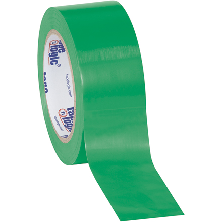2" x 36 yds. Green Tape Logic<span class='rtm'>®</span> Solid Vinyl Safety Tape