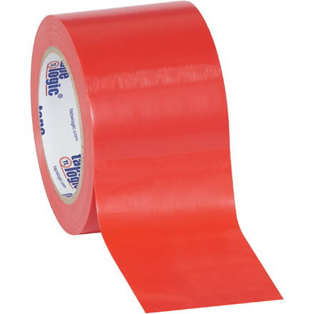 3" x 36 yds. Red Tape Logic<span class='rtm'>®</span> Solid Vinyl Safety Tape