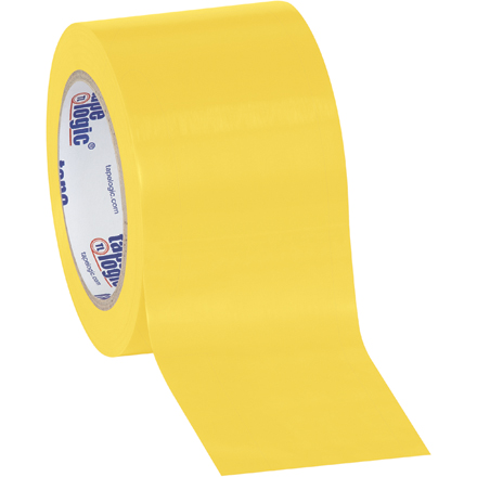 3" x 36 yds. Yellow (3 Pack) Tape Logic<span class='rtm'>®</span> Solid Vinyl Safety Tape