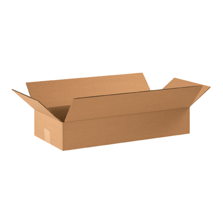 22 x 10 x 4" Flat Corrugated Boxes