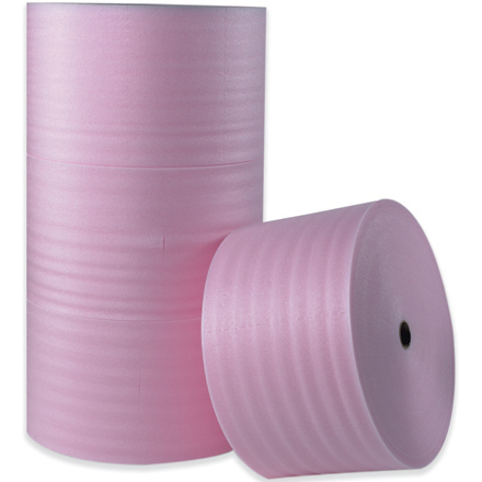 1/8" x 12" x 550' (6) Anti-Static Air Foam Rolls