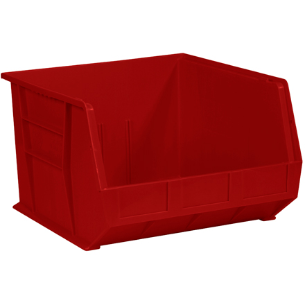 18 x 16 <span class='fraction'>1/2</span> x 11" Red Plastic Stack & Hang Bin Boxes