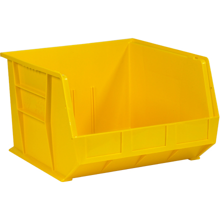 18 x 16 <span class='fraction'>1/2</span> x 11" Yellow Plastic Stack & Hang Bin Boxes