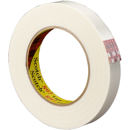 1/2" x 60 yds. (12 Pack) Scotch<span class='rtm'>®</span> Filament Tape 897