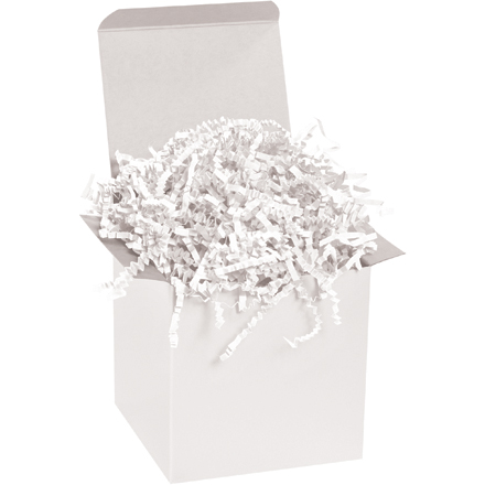 10 lb. White Crinkle Paper