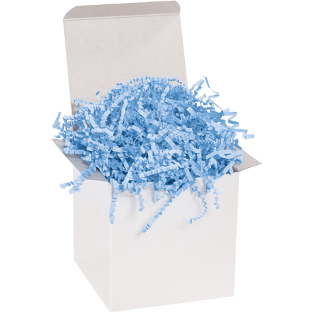 10 lb. Light Blue Crinkle Paper