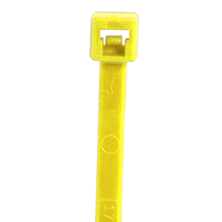 5 <span class='fraction'>1/2</span>" 40# Fluorescent Yellow Cable Ties