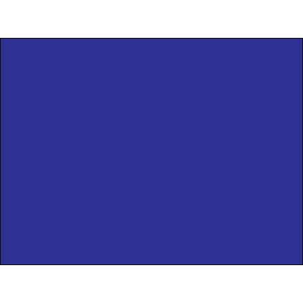 3 x 4" Dark Blue Inventory Rectangle Labels