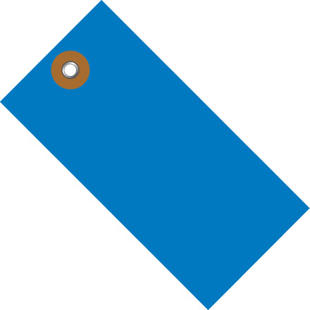 5 <span class='fraction'>3/4</span> x 2 <span class='fraction'>7/8</span>" Blue Tyvek<span class='rtm'>®</span> Shipping Tag