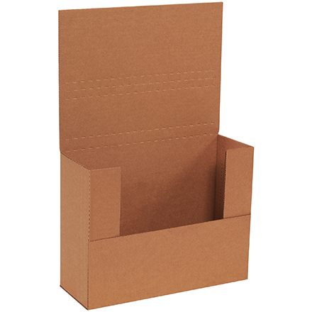 11 <span class='fraction'>1/8</span> x 8 <span class='fraction'>5/8</span> x 4" Kraft Easy-Fold Mailers