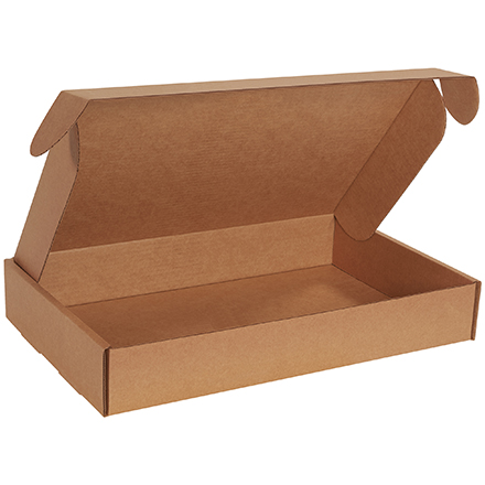 19 x 12 x 3" Kraft Deluxe Literature Mailer