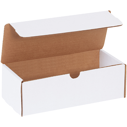 9 x 4 x 3" White Literature Mailers