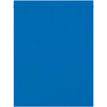 8 x 10" - 2 Mil Blue Reclosable Poly Bags