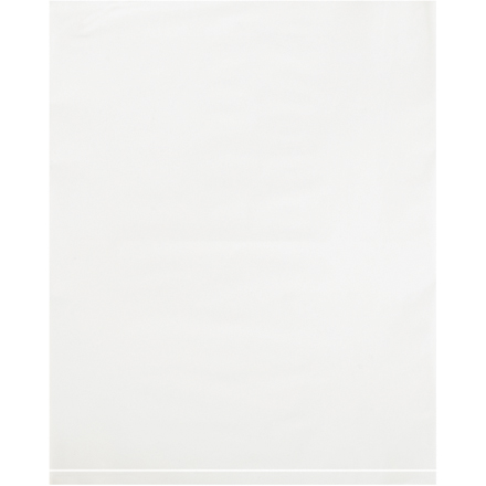 8 x 10" - 2 Mil White Flat Poly Bags