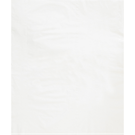 15 x 18" - 2 Mil White Flat Poly Bags