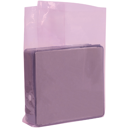 15 x 9 x 24" - 2 Mil Anti-Static Gusseted Poly Bags
