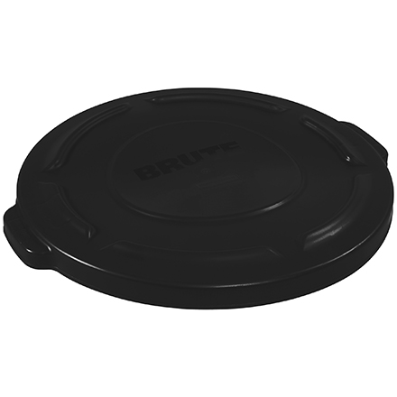 Rubbermaid<span class='rtm'>®</span> Brute<span class='rtm'>®</span> Flat Trash Can Lid - 20 Gallon, Black