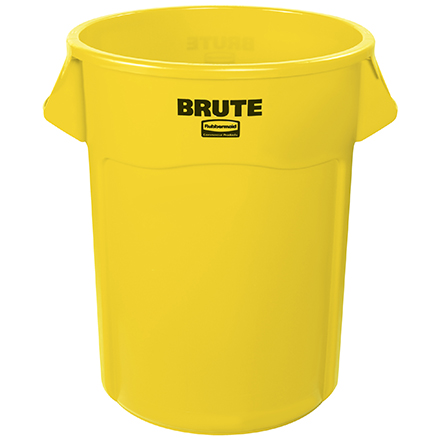 Rubbermaid<span class='rtm'>®</span> Brute<span class='rtm'>®</span> Trash Can - 55 Gallon, Yellow