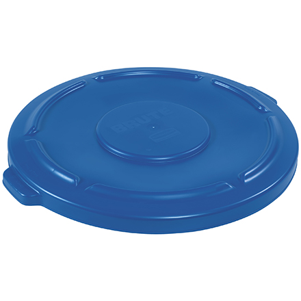 Rubbermaid<span class='rtm'>®</span> Brute<span class='rtm'>®</span> Flat Trash Can Lid - 55 Gallon, Blue