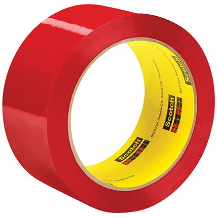 2" x 55 yds. Red Scotch<span class='rtm'>®</span> Box Sealing Tape 373