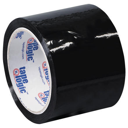 3" x 55 yds. Black Tape Logic<span class='rtm'>®</span> Carton Sealing Tape