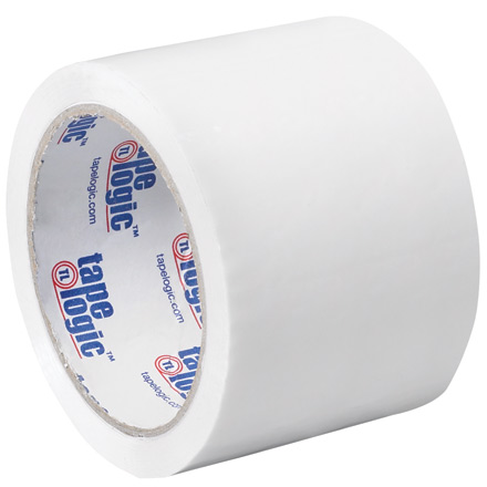 3" x 55 yds. - White (6 Pack) Tape Logic<span class='rtm'>®</span> Carton Sealing Tape