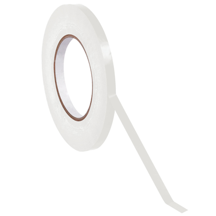 3/8" x 180 yds. White (16 Pack) Bag Tape