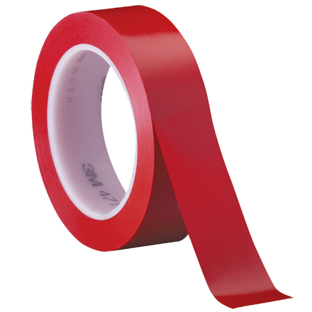 1" x 36 yds. Red (3 Pack) 3M Vinyl Tape 471