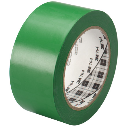 2" x 36 yds. Green (6 Pack) 3M General Purpose Vinyl Tape 764