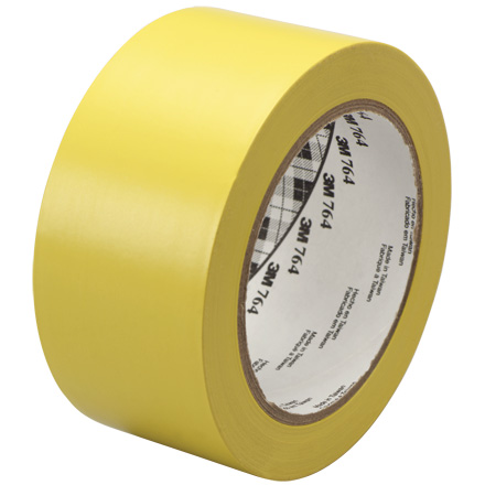 1" x 36 yds. Yellow (6 Pack) 3M General Purpose Vinyl Tape 764