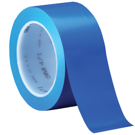 2" x 36 yds. Blue (3 Pack) 3M Vinyl Tape 471