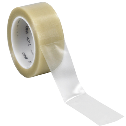 2" x 36 yds. Clear 3M Vinyl Tape 471